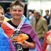 Die bunte Party zum Christopher Street Day fand diesmal auf dem Marktplatz und dem Hans-und-Sophie-Scholl-Platz statt. 