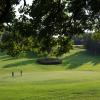 Herrlichstes Wetter empfing die Golfer in Burgwalden, um zugunsten der Kartei der Not zu spielen.