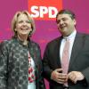 NRW-Ministerpräsidentin Hannelore Kraft und der SPD-Vorsitzende Sigmar Gabriel.