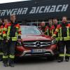 Mitte 2019 stellten sich bei der Aichacher Feuerwehr die "Brandmeister vom Dienst" vor. Mit im Team waren neben dem damaligen Kommandanten Christoph Fischer (vorne links) und seinem Stellvertreter Dominik Wenger (vorne rechts) auch Patrick Bardenhagen (Dritter von links), der jetzt als Kommandant kandidierte, und Vorsitzender Benedikt Schulz (Zweiter von rechts), der Stellvertreter werden wollte. 