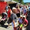 Die Gassen auf dem Kellmünzer Markt waren voll von Besuchern. 