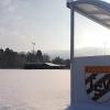 Nicht nur wegen des Winters ist es auf den Sportanlagen in Finning derzeit ganz ruhig. Für eine zukünftige Belebung der Freizeitstätte mitten im Dorf könnte auch ein generationenübergreifender Treffpunkt sorgen, den der TSV Finning plant. 
