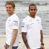 Die WM-Rivalen Nico Rosberg (links) und Lewis Hamilton.