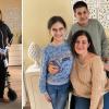 Annalisa Ventura und ihre Kinder Alessia und Luca. Die Familie freut sich, wenn der Rollstuhl dank des neuen Spezialanzugs (linkes Bild) in Zukunft weniger zum Einsatz kommt.