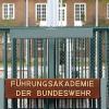 Die Einfahrt zur Führungsakademie der Bundeswehr in Hamburg. Hier werden auch saudische Soldaten ausgebildet.