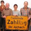 Der neue Vorstand des Bürgervereins Zahling: (von links) Stefan Achter, Cornelia Breitsameter, Peter Joder, Sabine Liebl, Konrad Achter und Jürgen Hörmann.