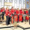 Die Blaskapelle Lechrain spielte am Samstag ihr letztes Frühjahrskonzert unter der Leitung von Martin Wiblishauser.  