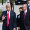 Donald Trump und Recep Tayyip Erdogan beim Nato-Gipfel in Brüssel. Die Fronten zwischen Washington und Ankara sind verhärtet.