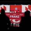 Gedenkfeier des FC Bayern München für Franz Beckenbauer in der Allianz Arena.