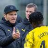 Dortmunds Trainer Edin Terzic rief dazu auf, im Kampf gegen rechts Stellung zu beziehen.