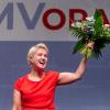 Manuela Schwesig feierte mit ihrer SPD glänzende Erfolge. Bei der Landtagswahl 2021 holte sie 40 Prozent der Stimmen und blieb Ministerpräsidentin.  