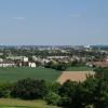 Der Blick vom Bismarckturm auf Augsburg.