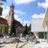 Die Turnhalle und der neue Pausenhof der Oberhauser Werner-Egk-Grundschule sind fast fertiggestellt. Auf dem neuen offenen Platz könnten auch Stadtteilfeste stattfinden.