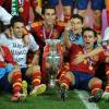 Die Spanier haben nach dem EM-Sieg 2008 und dem WM-Titel 2010 nun das Triple perfekt gemacht. 