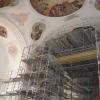 Im Altarraum der Basilika sind die Restaurationsarbeiten größtenteils abgeschlossen. Nach Beendigung der weiteren Restaurationen sollen weitere Renovierungsarbeiten in einem dritten Bauabschnitt folgen. 