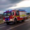 Die Feuerwehr löschte den brennenden LKW auf der A8 bei Odelzhausen.