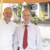 Gehen künftig getrennte Wege: Koch Klaus Buderath (links) und Jan Bimboes, der das Restaurant alleine weiterführen wird.  