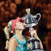 Kerbers bisher größter Erfolg: Der Sieg bei den Australian Open 2016.