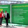 Die Grünen rund um die Spitzankandidaten Katrin Göring-Eckardt und Cem Özdemir streben trotz schlechter Umfragewerte eine Regierungsbeteiligung an. 