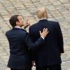 Können sie miteinander? US-Präsident Donald Trump mit dem französischen Präsidenten Emmanuel Macron in Paris.  	 	