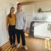 Raphaela und Lukas Renner sind glückliche Besitzer eines Passivhauses in Obergriesbach.
