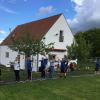 Die Begegnung Kleinerdlingen-Holheim 2 – Adlerschützen Buchdorf 2 auf dem Bogenplatz in Holheim.  	