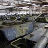 Bei einer Flensburger Rheinmetall-Tochter lagern knapp 100 ausgemusterte Leopard-1-Panzer.