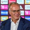 Vorstandschef Karl-Heinz Rummenigge freut sich, dass der FC Bayern München nun ganz allein über die Allianz Arena verfügen kann.