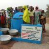 Mit diesem Brunnen können 100 Menschen mit Wasser versorgt werden. Die Schulfamilie des Rudolf-Diesel-Gymnasiums spendete für Menschen in der Sahelzone.