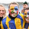 Viele Besucher kamen am Samstag zum Faschingsumzug in Landensberg.