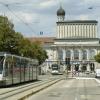 Auf zwei neuen Touren können Touristen und Augsburger mit Bus und Tram besonders viele Attraktionen erreichen.  	 	<b>Foto: Bernhard Weizenegger</b>
