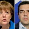 Griechenlands linker Ministerpräsident Alexis Tsipras trifft Angela Merkel zum ersten Mal in Berlin. Mittlerweile ist seine Rhetorik schon etwas gemäßigter.