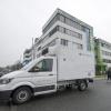 Ein Mann ist im Landkreis Unterallgäu aus seinem Kühltransporter gerettet worden.