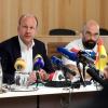 Landrat Martin Sailer informierte am Freitag bei einer Pressekonferenz über die Erkrankung von Werner Halank.