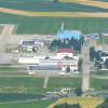 Luftbild Augsburg / Flugplatz / Flughafen Mühlhausen / Landebahn und TowerBild: ulrich Wagner