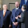 Amtsinhaber und Nachfolger? Der ungarische Ministerpräsident Viktor Orbán könnte Ratspräsident Charles Michel zumindest vorübergehend beerben. 