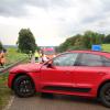 Eine Autofahrerin hat auf der Autobahn bei Altenstadt die Kontrolle über ihren Sportwagen verloren. 