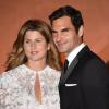 Roger Federer und seine Frau Mirka beim Wimbledon Champions Dinner 2017.