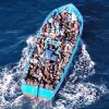 Flüchtlingsboot vor Lampedusa: Die Flucht übers Mittelmeer ist für Migranten eine Todesfalle.