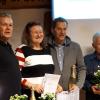 Ehrungen bei der Jahreshauptversammlung des Gartenbauvereins Todtenweis: (von links) Vorsitzender Martin Brugger, Anna Linne, Johannes Linne und Anton Steinherr. 