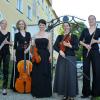 Die Connectones (von links) Sarah Weinbeer, Maria Friedrich, Hermina Szabo, Miriam Peter, Isabelle Soulas musizierten in Aystetten. 