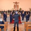 Die Regensburger Domspatzen unter der Leitung von Domkapellmeister Christian Heiß
brachten eine immense Klangfülle in die Kollegskirche in Illertissen. 