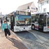 Der Stadtbus rollt wieder in Neuburg, nachdem 2020 45 Prozent weniger Passagiere zugestiegen waren. 	