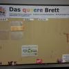 Am „queeren Brett“ an der Uni Augsburg  wurden Plakate abgerissen. 	