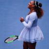Serena Williams spielte die US Open im lila Tütü.