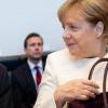 Wieder versöhnt? Bundesinnenminister Horst Seehofer und Angela Merkel bei einer Fraktionssitzung.