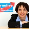 Eine neue Partei für Deutschland: Die "Alternative für Deutschland" (AfD) will die Eurozone auflösen und zurück zu nationalen Währungen. Im Bild Vorstandsmitglied und Sprecherin der Partei Frauke Petry. 