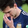 Die Auszeichnung als bester Spieler des Turniers war nach der Niederlage gegen Deutschland kein Trost für Messi.