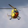 Eine verletzte Fußgängerin musste mit dem Helikopter abtransportiert werden.