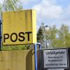 Abbruch der ehemaligen Postgebäude an der Dillinger Straße.  